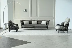 Divano per esterno Erica a righe (Offerta Expo) B&B Italia Outdoor - 6 2