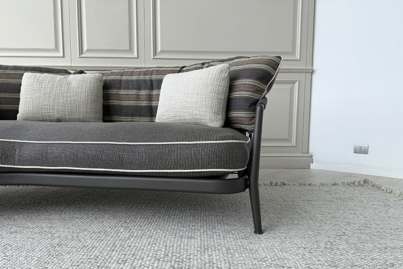 Canapé d'extérieur Erica rayé (Offre Expo) B&B Italia Outdoor - 4