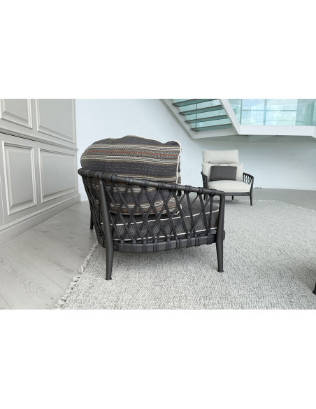 Canapé d'extérieur Erica rayé (Offre Expo) B&B Italia Outdoor - 5