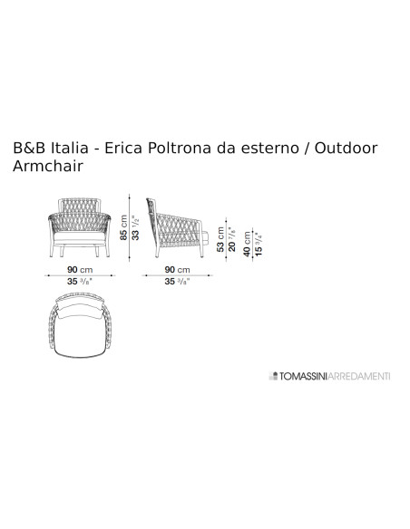 Erica Outdoor Armchair (Expo Offer)  - 7