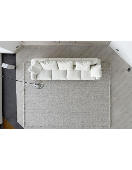 Canapé Soft Dream en cuir blanc (Offre Expo) Flexform - 4