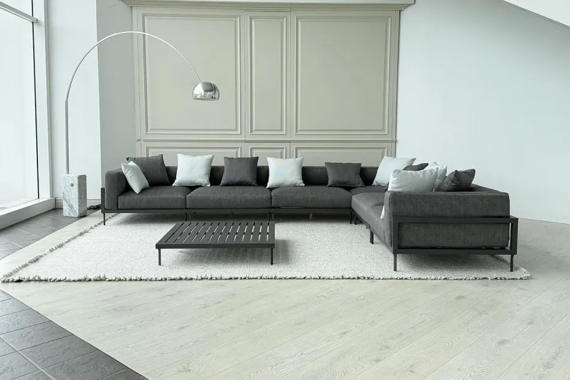 Cleo Soft Alu Outdoor Grey Sofa (Expo Offer) Talenti - 2