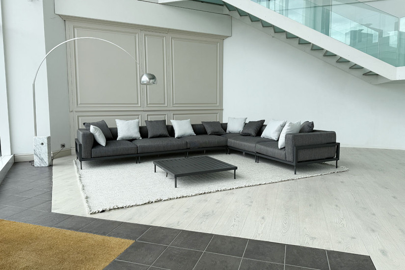 Divano da esterno Cleo Soft Alu grigio (Offerta Expo) Talenti - 3