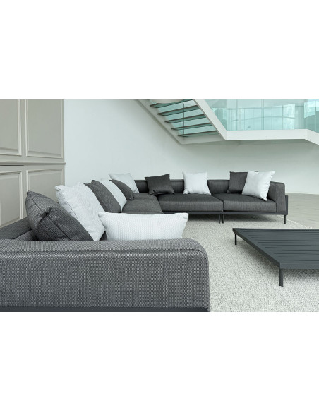 Divano da esterno Cleo Soft Alu grigio (Offerta Expo) Talenti - 4