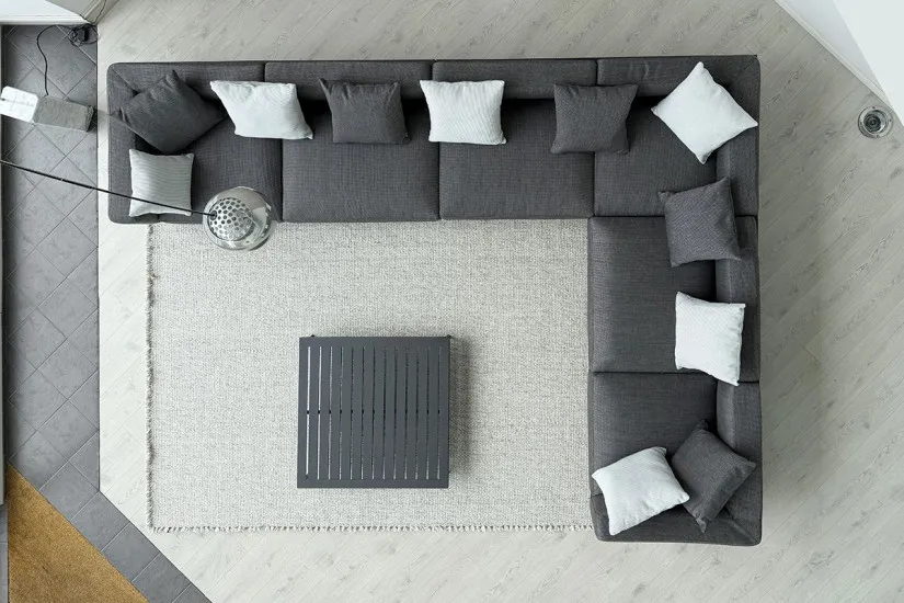 Cleo Soft Alu Outdoor Grey Sofa (Expo Offer) Talenti - 7