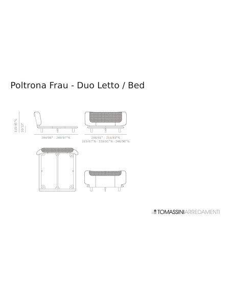 Letto Duo Poltrona Frau - 6