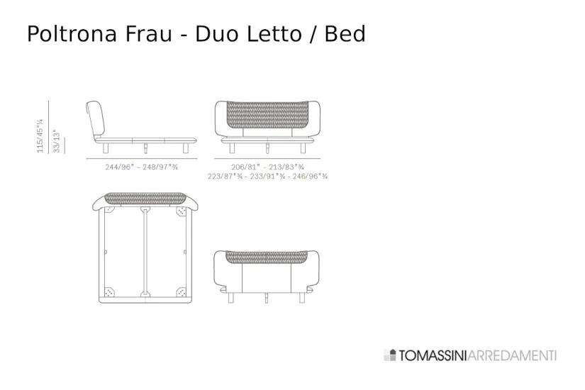 Duo Bed Poltrona Frau - 6