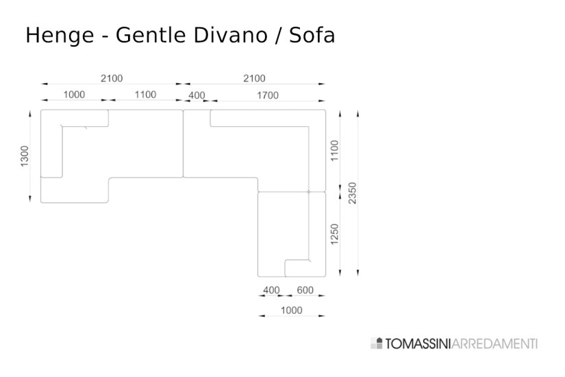 Gentle Beige Sofa (Expo Offer) Henge - 8