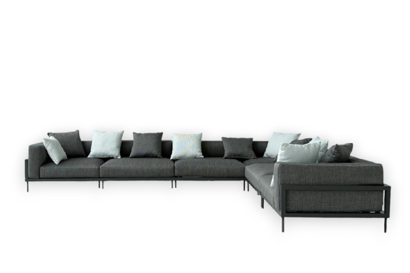 Cleo Soft Alu Outdoor Grey Sofa (Expo Offer) Talenti - 7