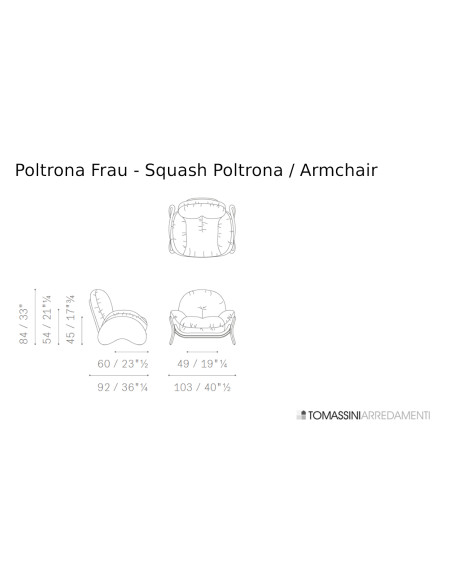 Fauteuil Squash Beige (Offre Expo) Poltrona Frau - 8