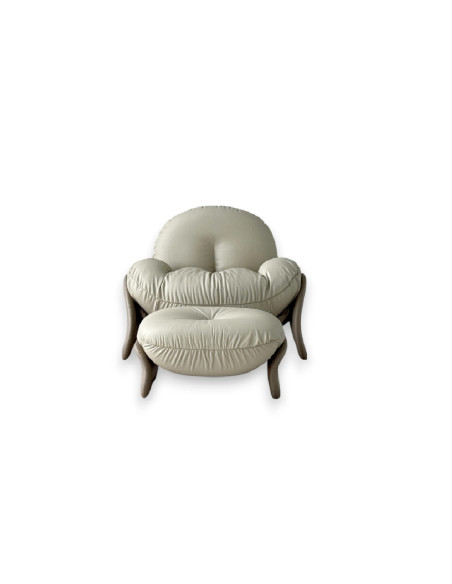 Fauteuil Squash Beige (Offre Expo) Poltrona Frau - 7