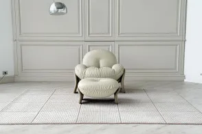 Squash Beige Armchair (Expo Offer) Poltrona Frau - 7 2