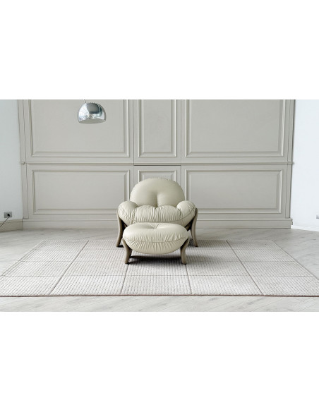 Fauteuil Squash Beige (Offre Expo) Poltrona Frau - 1