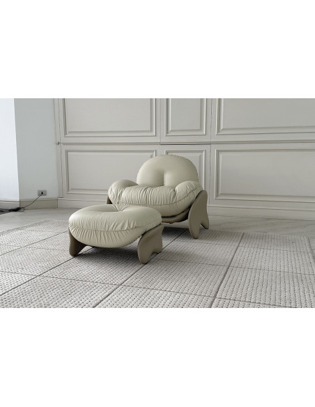 Fauteuil Squash Beige (Offre Expo) Poltrona Frau - 2