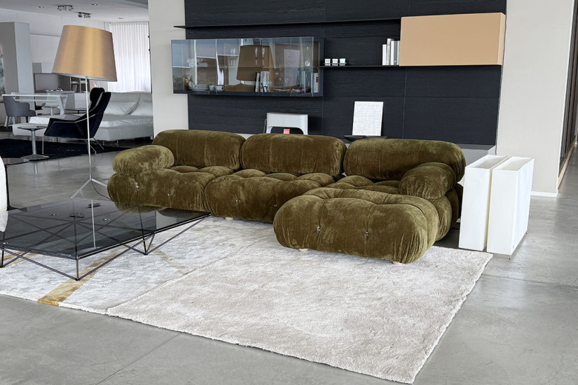 Canapé Camaleonda vert olive à 4 éléments (Offre Expo) B&B Italia - 3