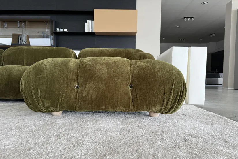Camaleonda Olive Green Sofa with 4 Elements (Expo Offer) B&B Italia - 4