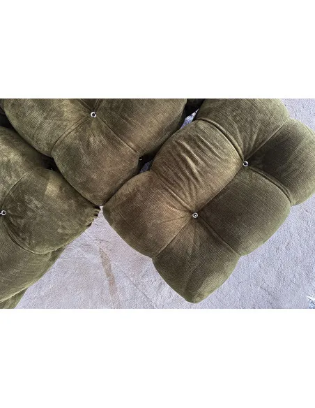 Camaleonda Olive Green Sofa with 4 Elements (Expo Offer) B&B Italia - 5