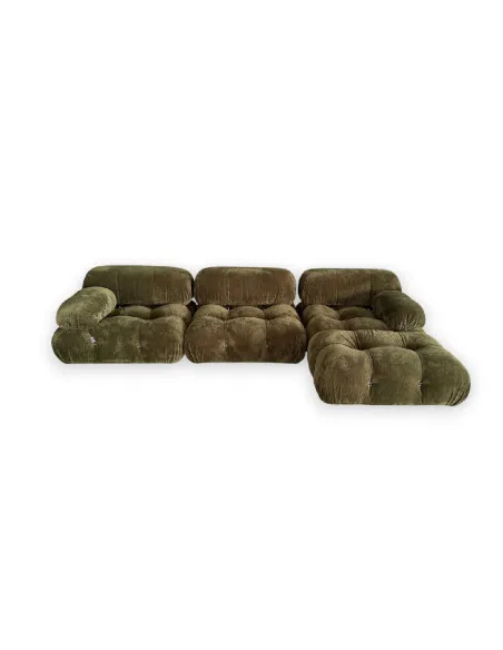 Camaleonda Olive Green Sofa with 4 Elements (Expo Offer) B&B Italia - 6