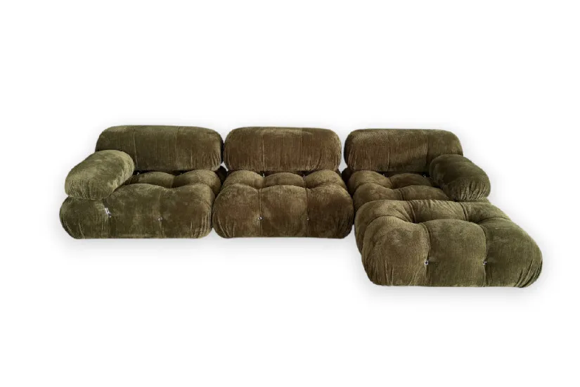 Camaleonda Olive Green Sofa with 4 Elements (Expo Offer) B&B Italia - 6