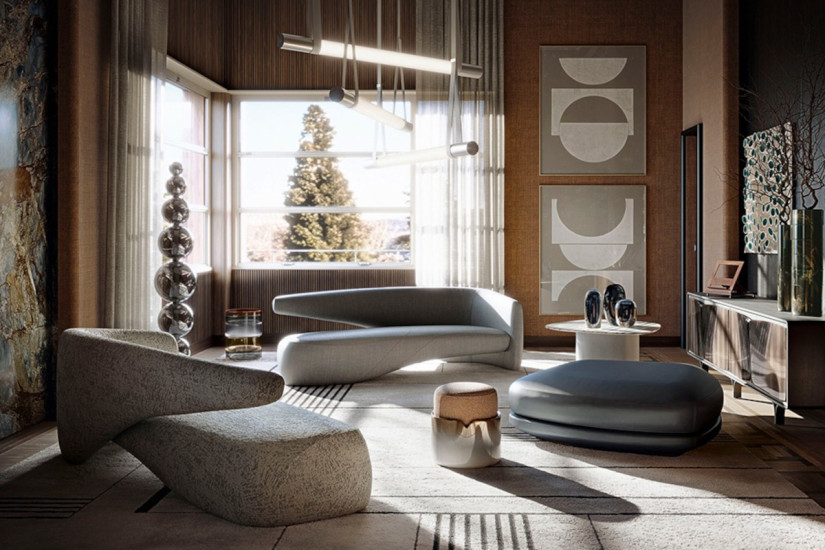 Canapé Seidon Giorgetti - 5