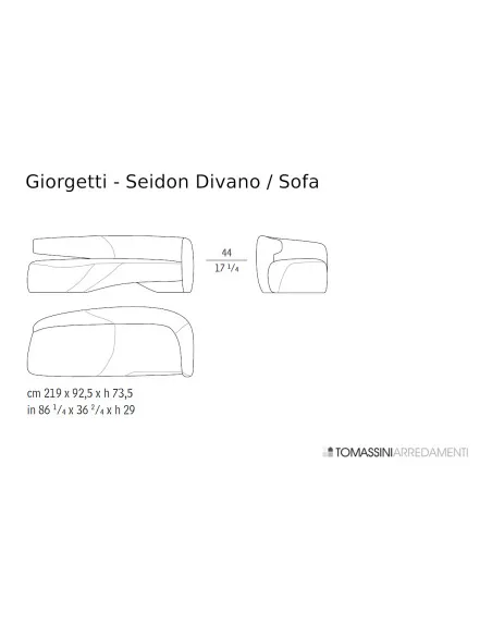 Seidon Sofa Giorgetti - 6