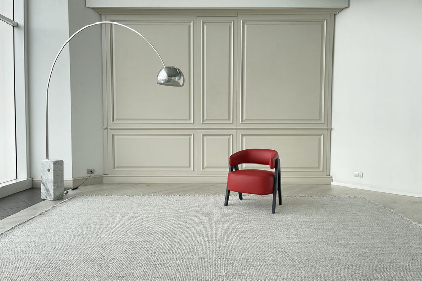 Loai Red Small Armchair (Expo Offer) Poliform - 4