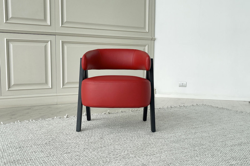 Poltroncina Loai Rossa (Offerta Expo) Poliform - 1