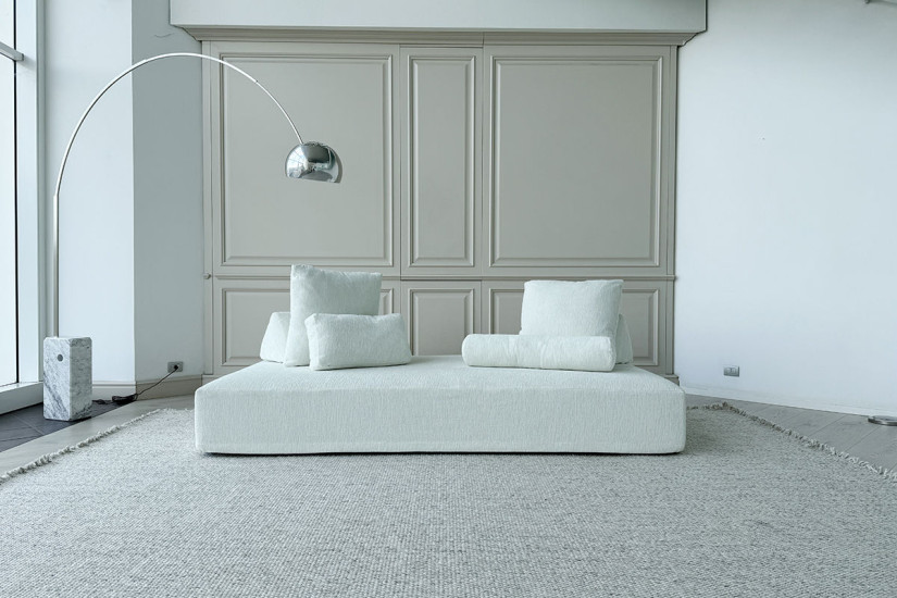 Sherazade Outdoor White Sofa (Expo Offer) Edra - 1