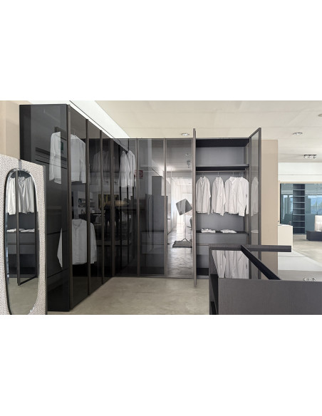 Perry Hinged Doors Wardrobe (Expo Offer) Novamobili - 3