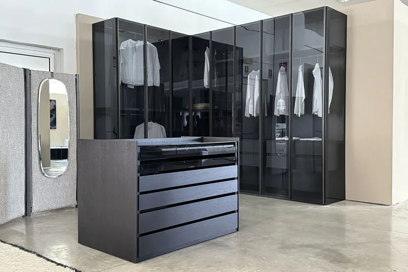 Perry Hinged Doors Wardrobe (Expo Offer) Novamobili - 4