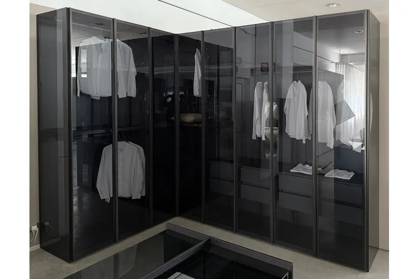 Perry Hinged Doors Wardrobe (Expo Offer) Novamobili - 8