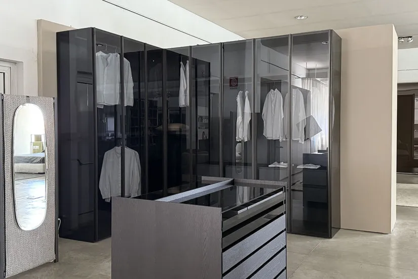 Perry Hinged Doors Wardrobe (Expo Offer) Novamobili - 2