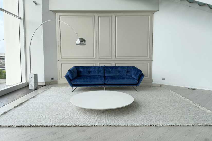 New York Suite Blue Sofa (Expo Offer) Saba - 1