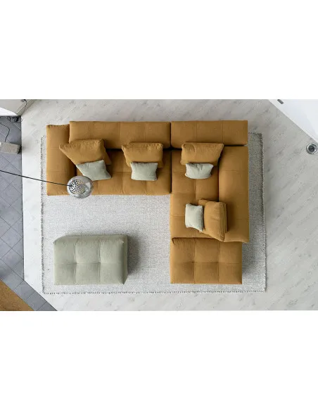 Pixel Orange Sofa (Expo Offer) Saba - 6