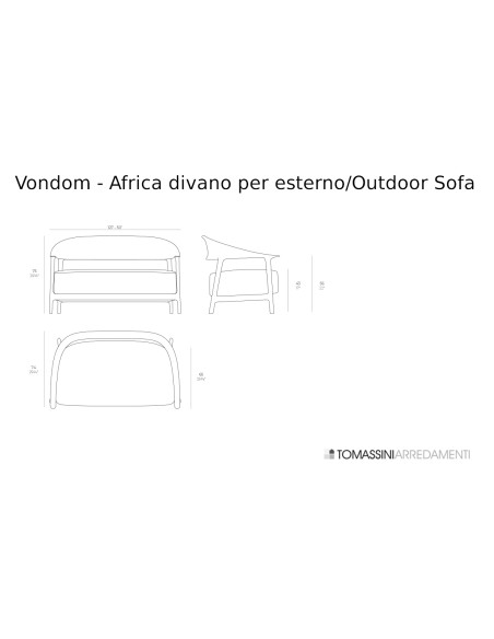 Divano Africa Vondom - 7