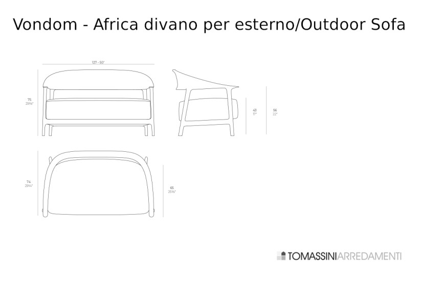 Divano Africa Vondom - 7