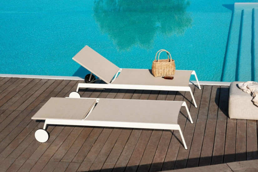 Lettino per esterno Piper Roda - 3