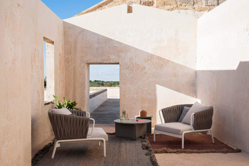 Poltrona per esterno Spool Roda - 6