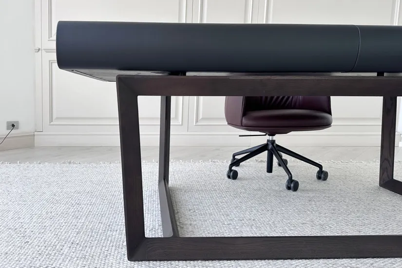 Scrivania Peek-a-Book nera (Offerta Expo) Poltrona Frau - 5