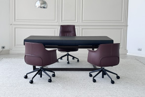 Bureau Peek-a-Book Large noir (Offre Expo) Poltrona Frau - 8 2