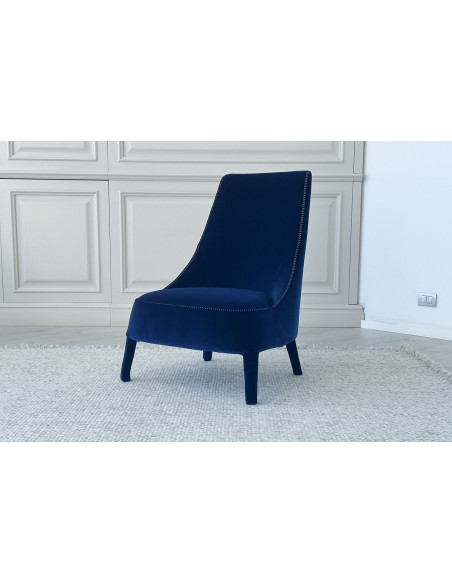 Fauteuil Bergère Febo bleu (Offre Expo) Maxalto - 2