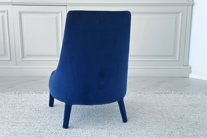 Fauteuil Bergère Febo bleu (Offre Expo) Maxalto - 4