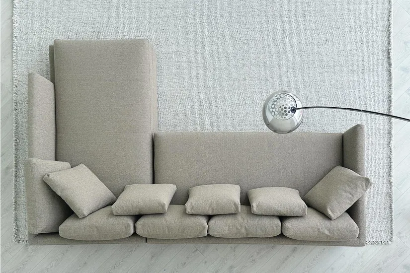 Divano Victor Large marrone (Offerta Expo) Flexform - 7