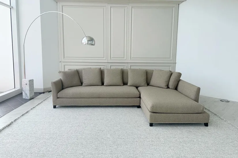 Divano Victor Large marrone (Offerta Expo) Flexform - 1