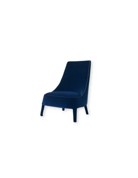 Febo Blue Bergère Armchair (Expo Offer) Maxalto - 6