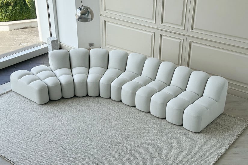 Array Curved Sofa (Expo Offer) MDF Italia - 6