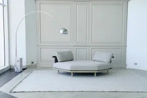 Eden Outdoor Hexagonal White Sofa Roda - 7 2