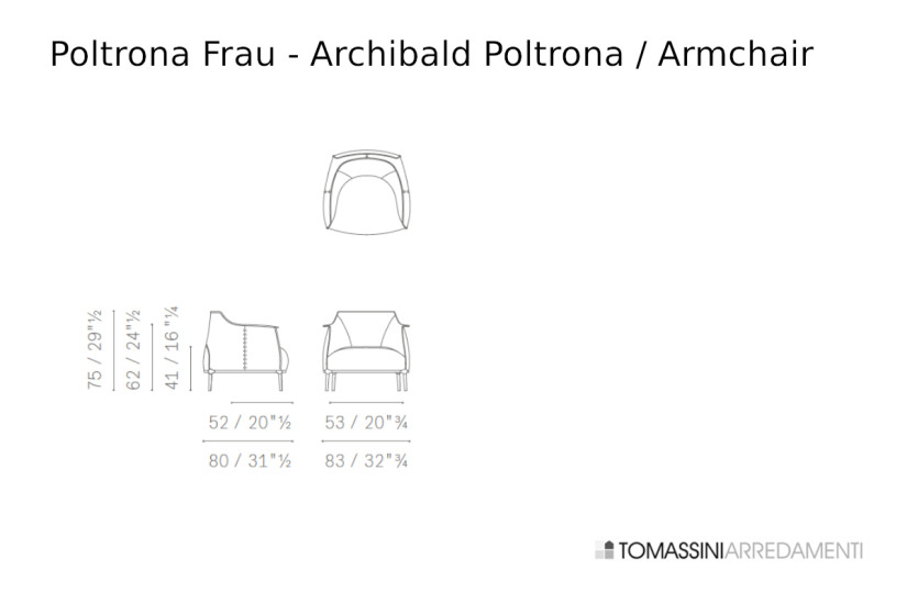 Fauteuil Archibald Poltrona Frau - 8