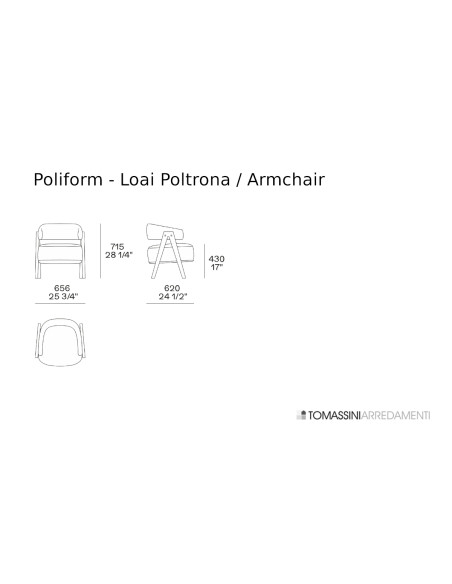 Fauteuil Loai Poliform - 5