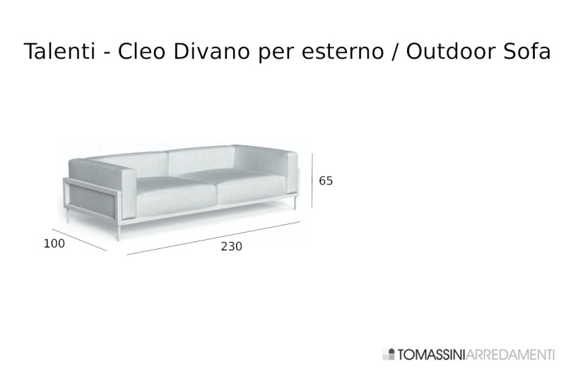 Cleo Outdoor Sofa Talenti - 6